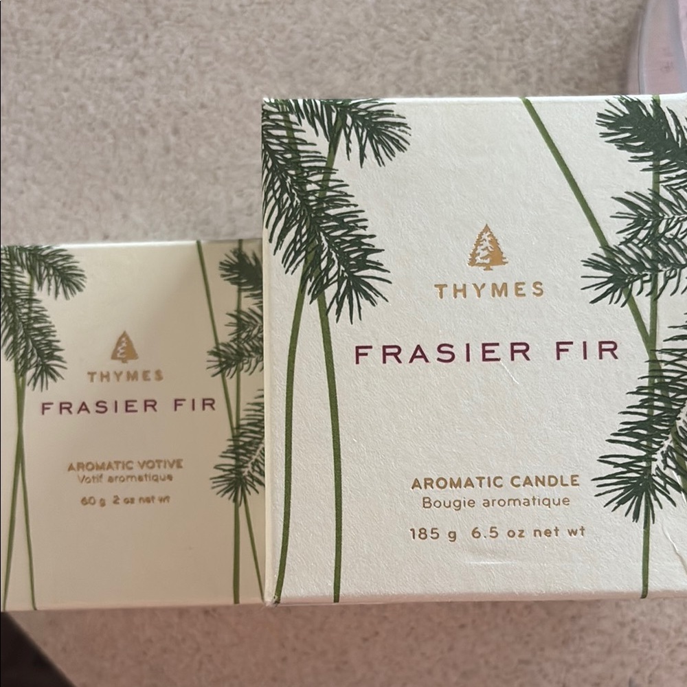 Frasier Fir Aromatic Candle - Green